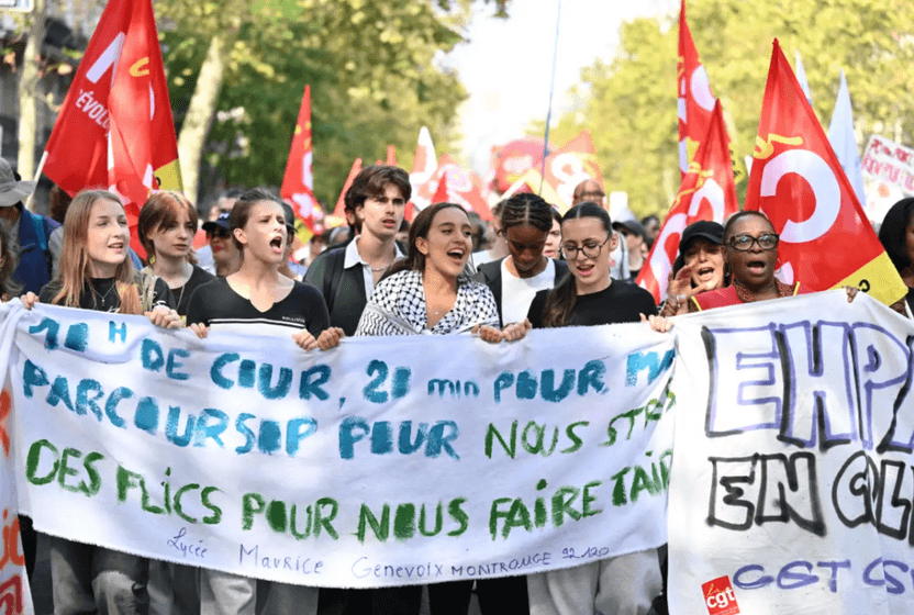 Fransa’nın devrimci ruhu uyandı: Liselilerin başkaldırısı ne anlatıyor?